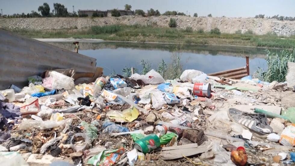 En Irak, les polluants empoisonnent l'eau des rivières