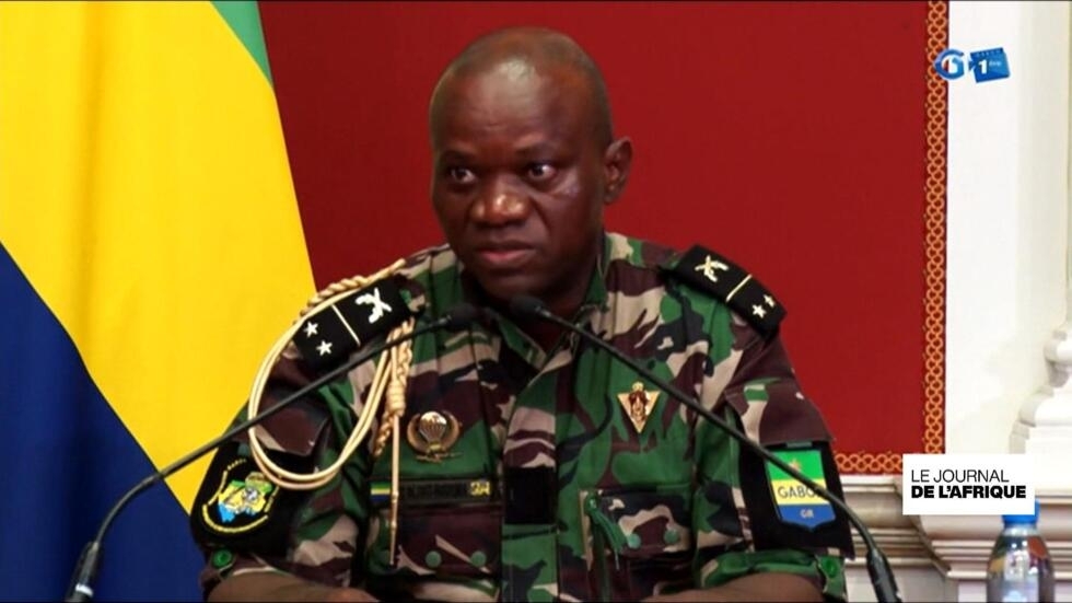 Gabon : première prise de parole du général Brice Oligui Nguema Gabon : première prise de parole du général Brice Oligui Nguema