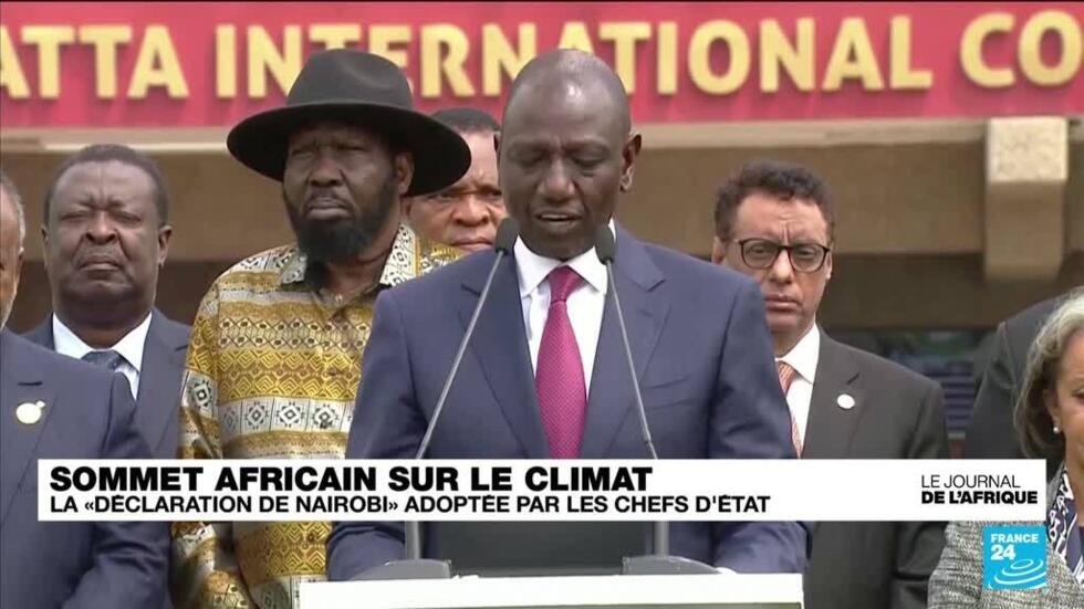 Le premier Sommet africain sur le climat adopte la "Déclaration de Nairobi"