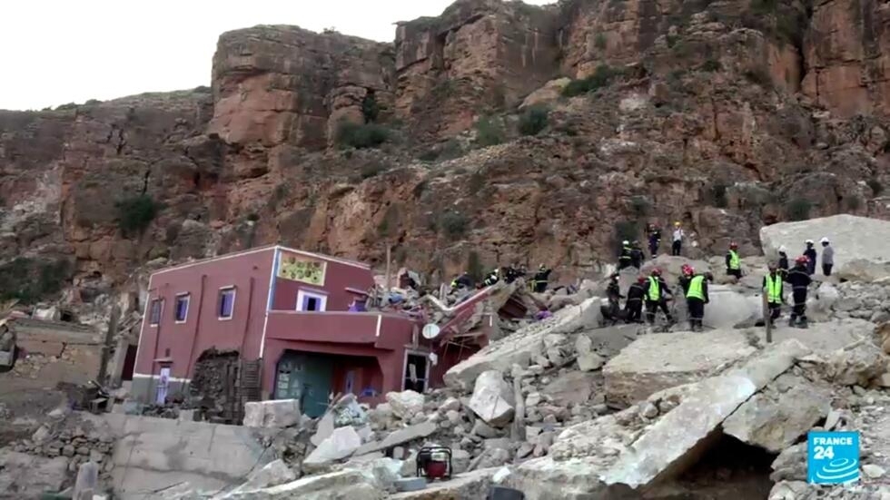 Séisme au Maroc : après le tremblement de terre, le Haut-Atlas pleure ses morts Séisme au Maroc : après le tremblement de terre, le Haut-Atlas pleure ses morts