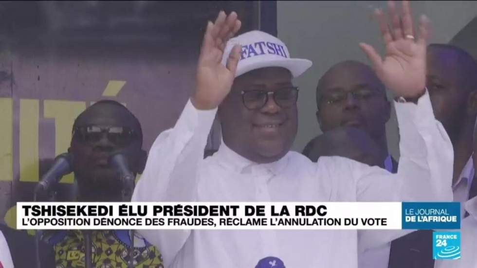 RDC : Tshisekedi élu président, l'opposition dénonce des fraudes et réclame l'annulation du vote RDC : Tshisekedi élu président, l'opposition dénonce des fraudes et réclame l'annulation du vote