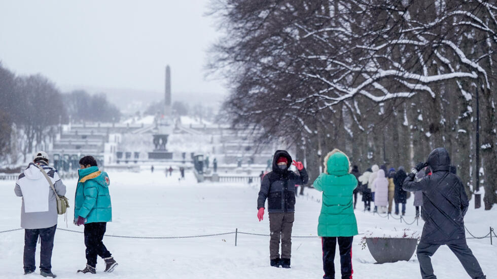 Une vague de grand froid s'abat sur l'Europe du Nord, avec des températures sous les -30 °C