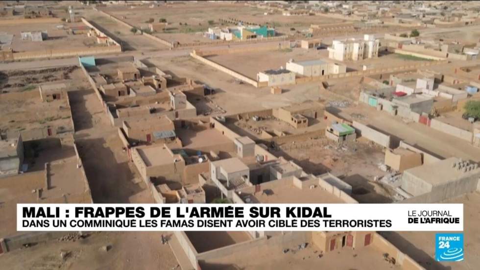 Mali : l'armée dit avoir mené des frappes aériennes à Kidal contre des "cibles terroristes"