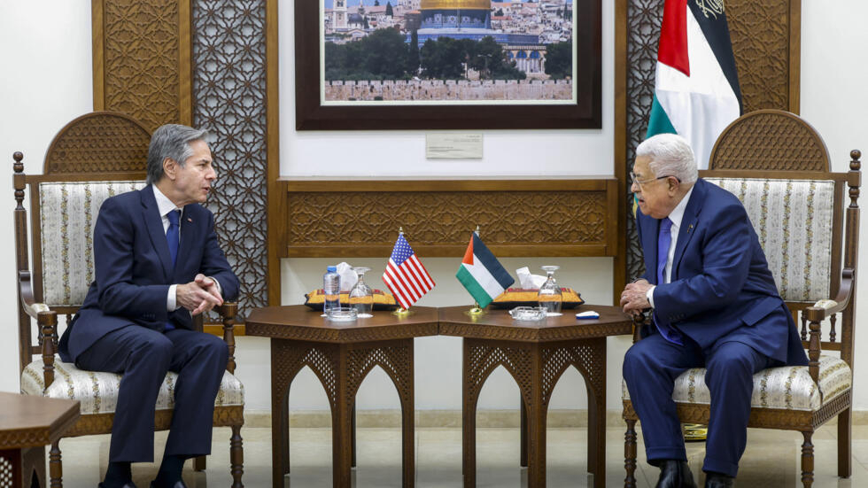 Mahmoud Abbas "engagé" pour une réforme de l'Autorité palestinienne, selon Antony Blinken Mahmoud Abbas "engagé" pour une réforme de l'Autorité palestinienne, selon Antony Blinken