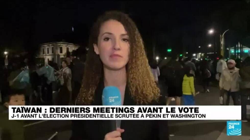 À Taïwan, trois candidats pour une élection présidentielle incertaine sous le regard de Pékin