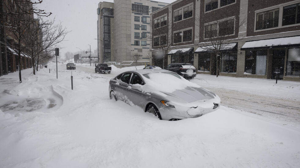 L'Iowa balayé par une tempête de neige à trois jours de primaires cruciales pour Donald Trump