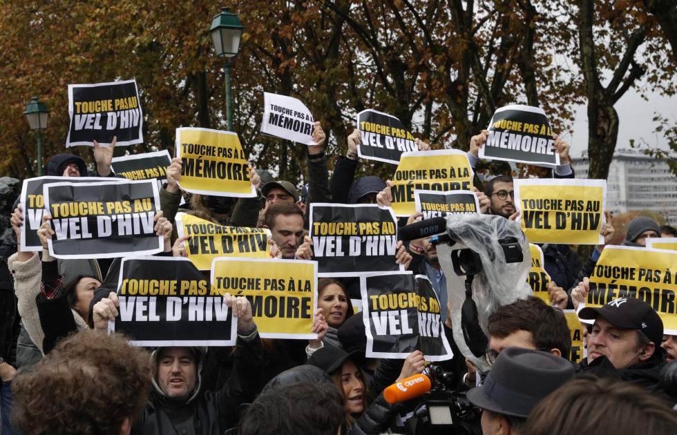 En images : récit d'une journée de mobilisation contre l'antisémitisme