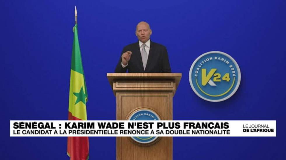 Sénégal : le candidat Karim Wade renonce à la nationalité française