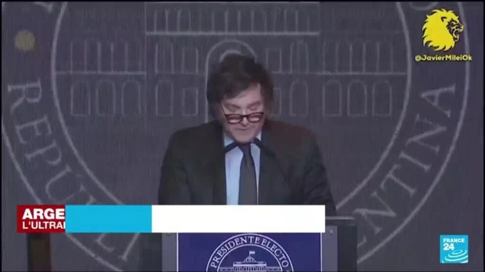 Le candidat antisystème Javier Milei remporte la présidentielle en Argentine Le candidat antisystème Javier Milei remporte la présidentielle en Argentine