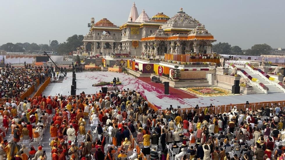 En Inde, le temple hindou qui sert les intérêts politiques de Narendra Modi