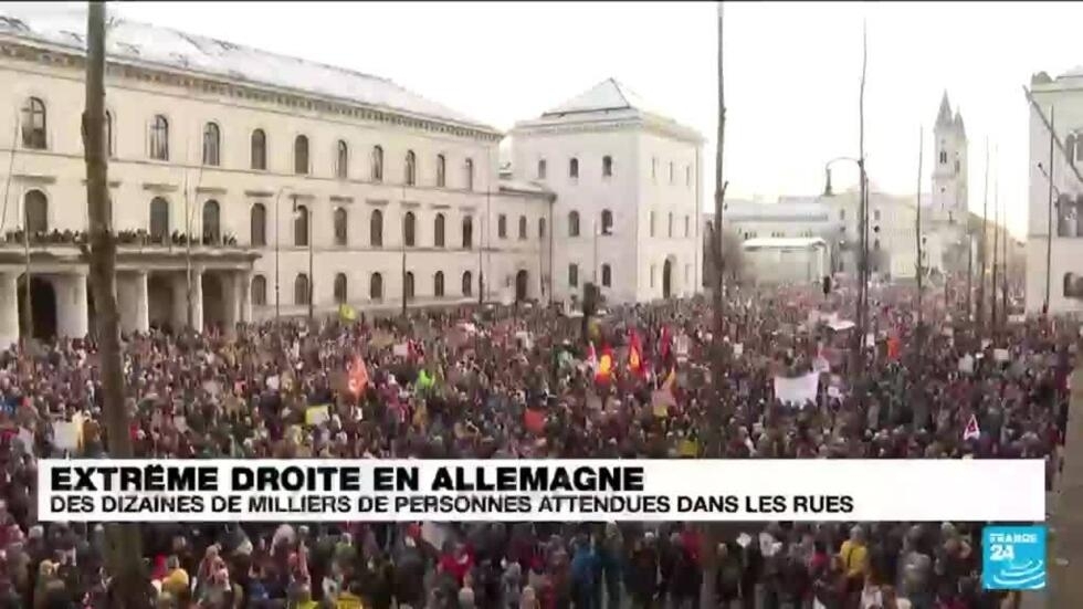 En Allemagne, de nouvelles manifestations massives contre l'extrême droite