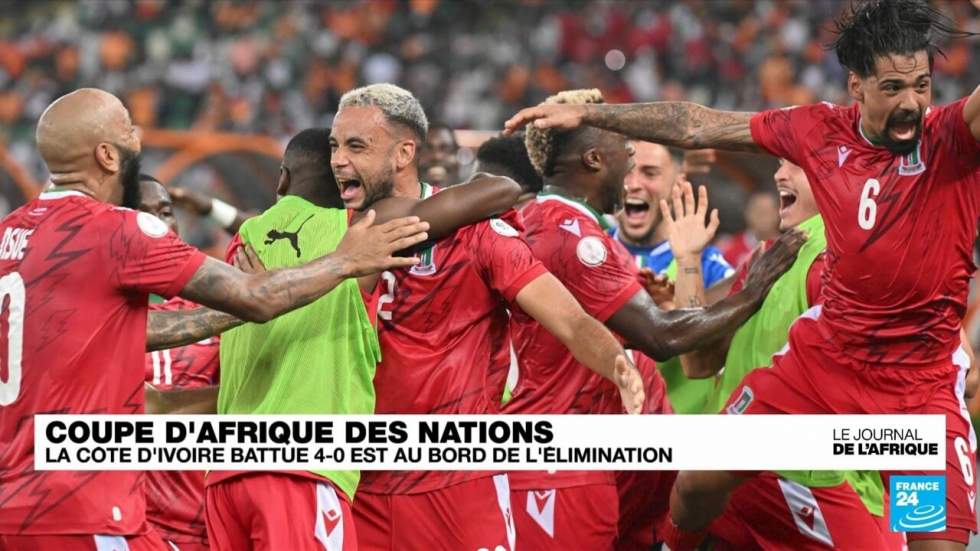 CAN 2024, la Guinée équatoriale bat 4 à 0 les Eléphants de Côte d'Ivoire CAN 2024, la Guinée équatoriale bat 4 à 0 les Eléphants de Côte d'Ivoire
