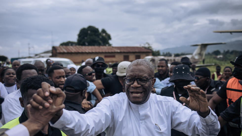 Présidentielle en RD Congo : le prix Nobel Denis Mukwege tient son premier grand meeting