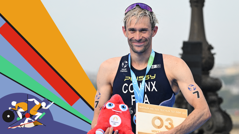 Triathlon : Dorian Coninx, un champion du monde paré pour la dernière ligne droite vers Paris