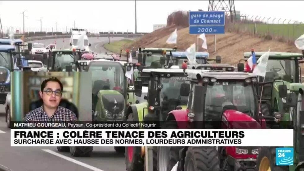 Colère des agriculteurs : les syndicats annoncent "un siège de la capitale"