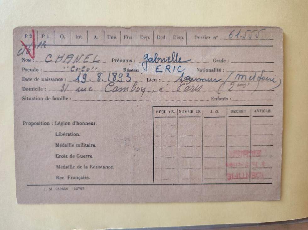 Coco Chanel, résistante ? "Les gros doutes" d'un historien sur des documents présentés à Londres Coco Chanel, résistante ? "Les gros doutes" d'un historien sur des documents présentés à Londres
