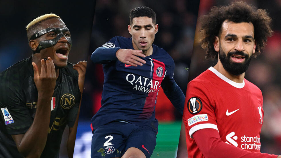 Ballon d'Or africain : Hakimi, Osimhen et Salah finalistes