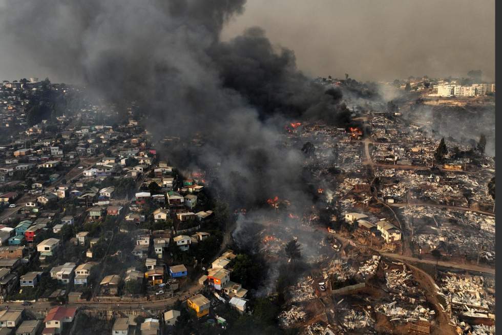 Chili : un deuxième jour de deuil national après des incendies meurtriers