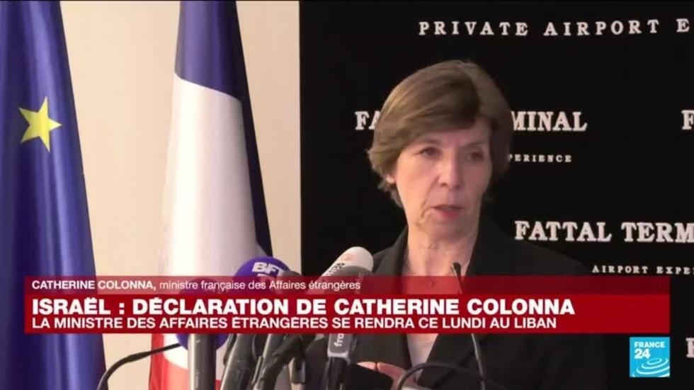 Catherine Colonna appelle à une trêve "immédiate et durable" dans la bande de Gaza