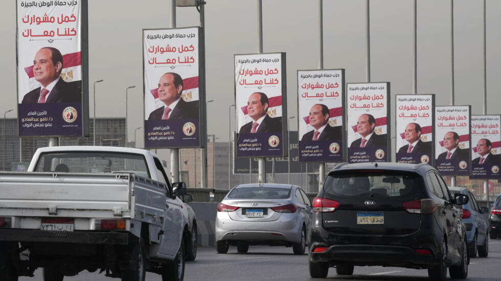Égypte : le président Sissi réélu pour un troisième mandat avec 89,6 % des voix Égypte : le président Sissi réélu pour un troisième mandat avec 89,6 % des voix
