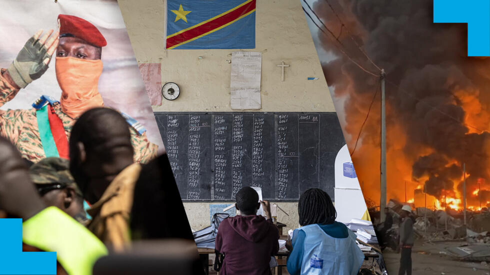 Explosion en Guinée, vote retardé en RD Congo, Français arrêtés au Burkina Faso : l'hebdo Afrique