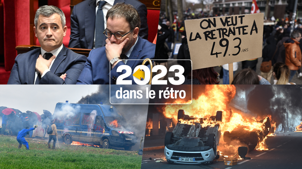 Une année en France : retraites, mort de Nahel et loi immigration Une année en France : retraites, mort de Nahel et loi immigration