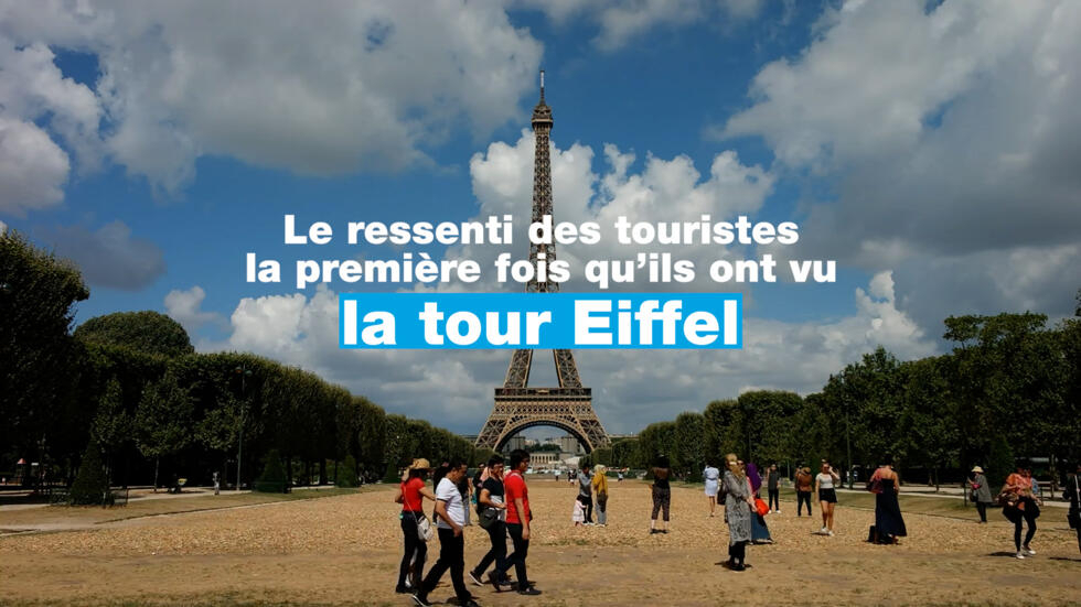 "La première fois que je l’ai vue, j’ai pleuré" : la tour Eiffel fascine toujours les touristes "La première fois que je l’ai vue, j’ai pleuré" : la tour Eiffel fascine toujours les touristes