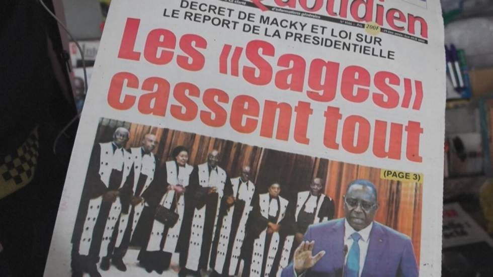 Présidentielle au Sénégal : le Conseil constitutionnel annule le report du scrutin Présidentielle au Sénégal : le Conseil constitutionnel annule le report du scrutin