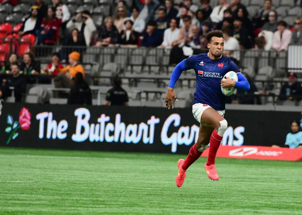 Rugby à VII : Antoine Dupont a joué ses premières minutes avec l'équipe de France Rugby à VII : Antoine Dupont a joué ses premières minutes avec l'équipe de France