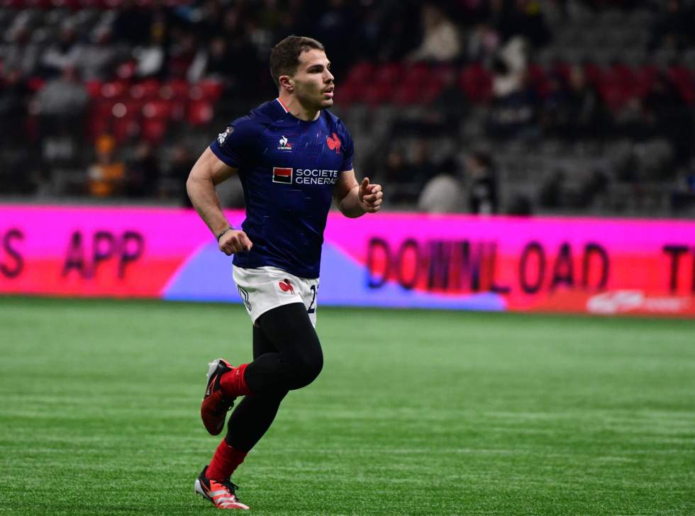 Rugby à VII : Antoine Dupont a joué ses premières minutes avec l'équipe de France Rugby à VII : Antoine Dupont a joué ses premières minutes avec l'équipe de France