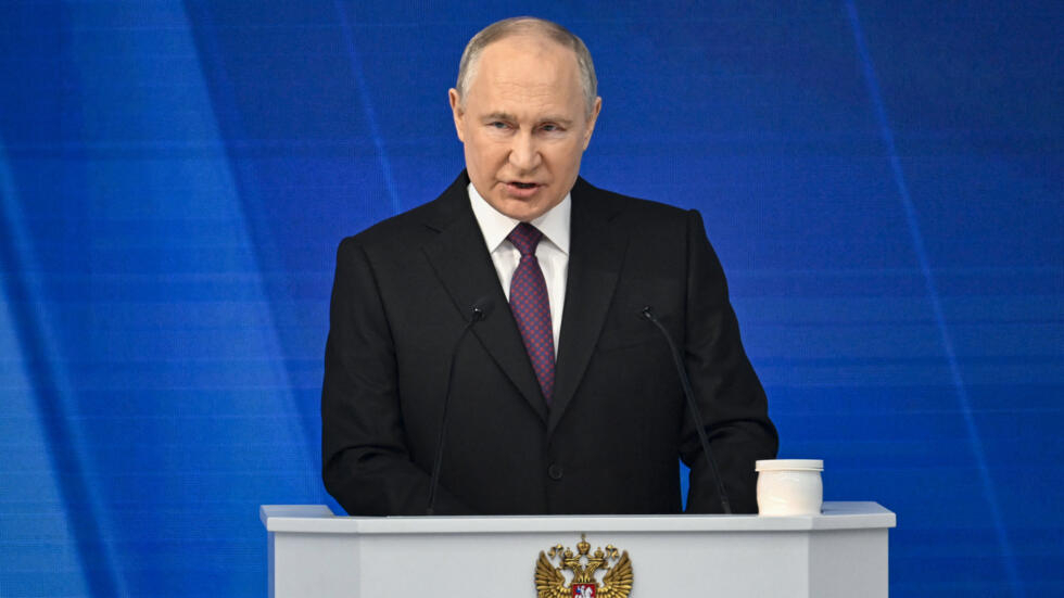 Vladimir Poutine juge que les menaces occidentales créent un "réel" risque de conflit nucléaire Vladimir Poutine juge que les menaces occidentales créent un "réel" risque de conflit nucléaire