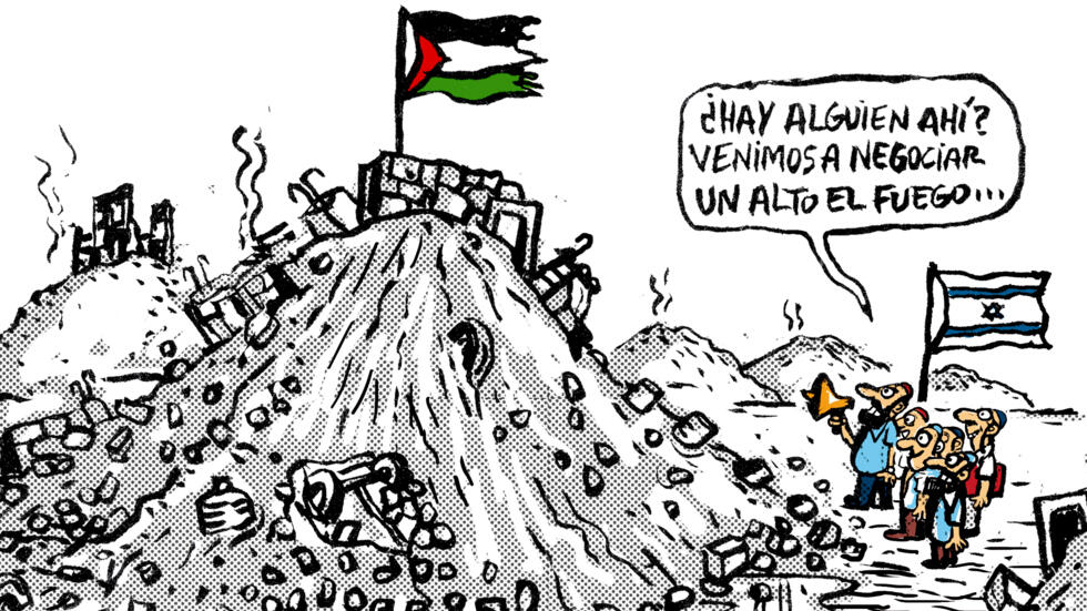 L'actu en dessin : situation critique à Gaza, le sort des civils suspendu aux négociations de trêve