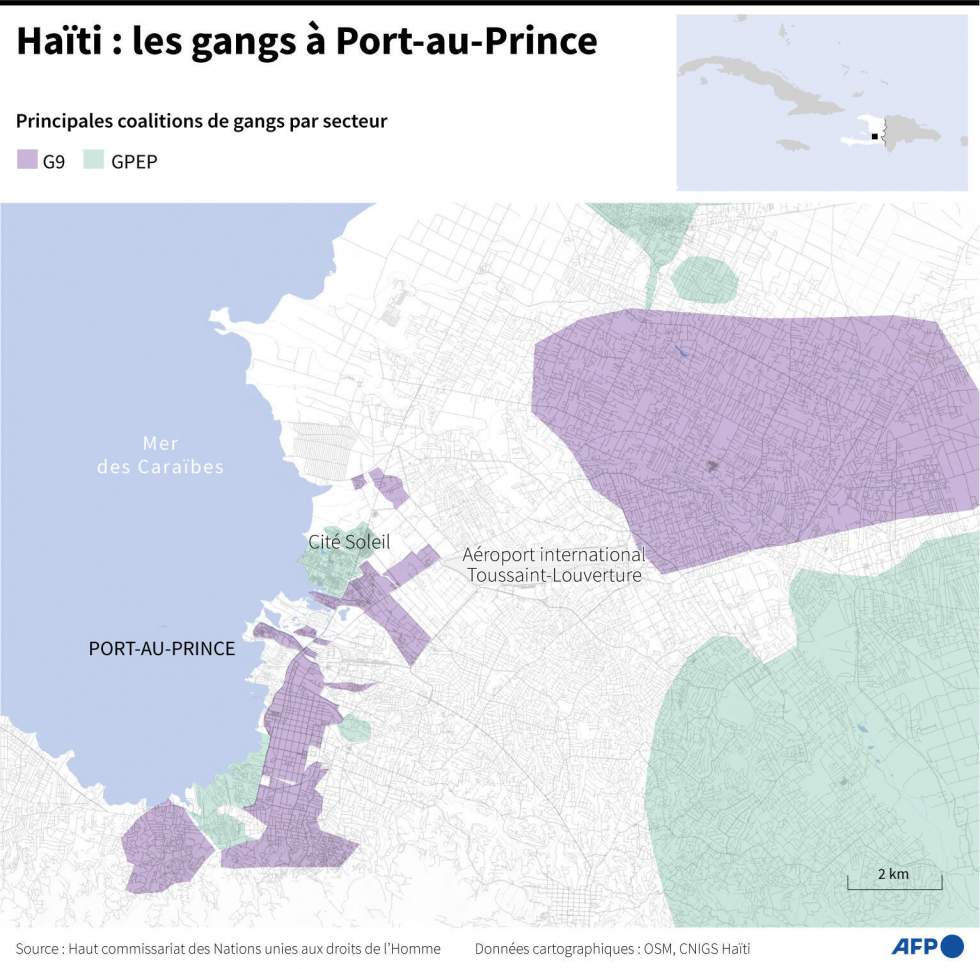 Violences des gangs en Haïti : l'état d'urgence prolongé, le port principal à l'arrêt