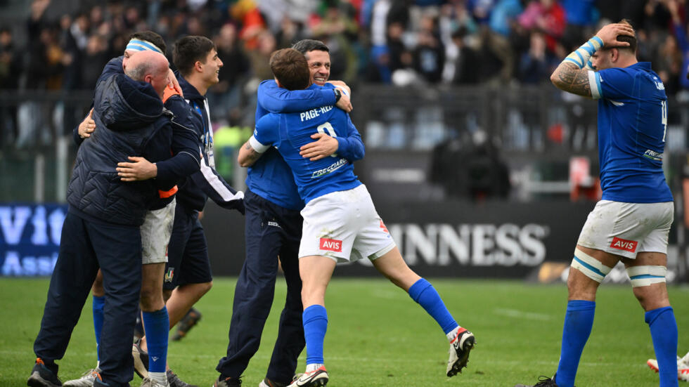 Tournoi des six nations : l'Italie l'emporte contre l'Écosse et met fin à deux ans de disette