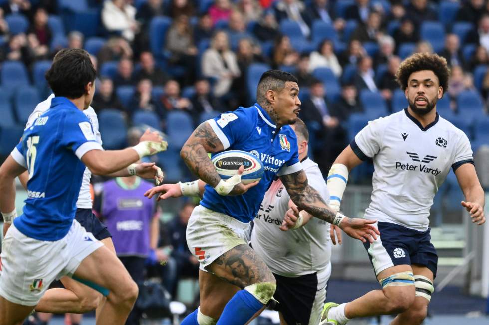 Tournoi des six nations : l'Italie l'emporte contre l'Écosse et met fin à deux ans de disette