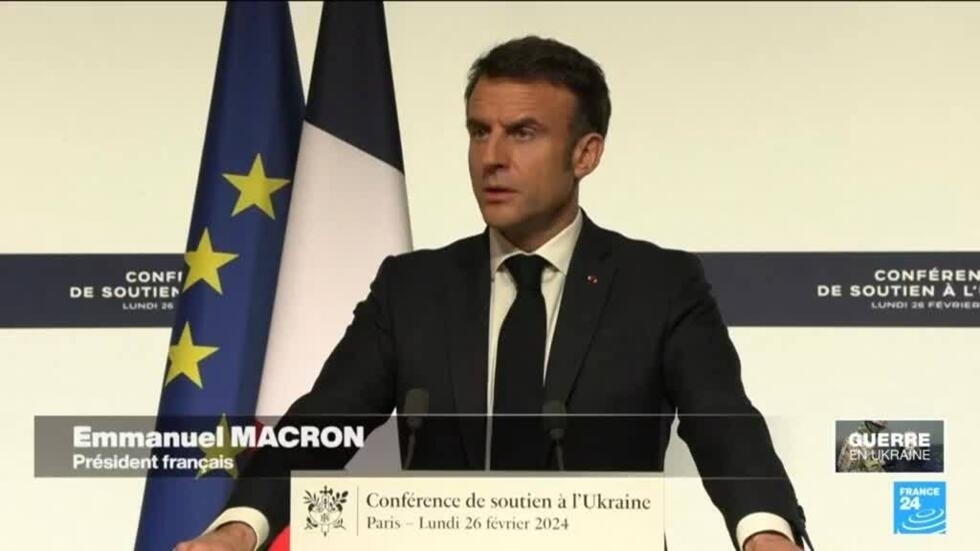 La guerre en Ukraine thème principal des européennes, une stratégie risquée pour Emmanuel Macron