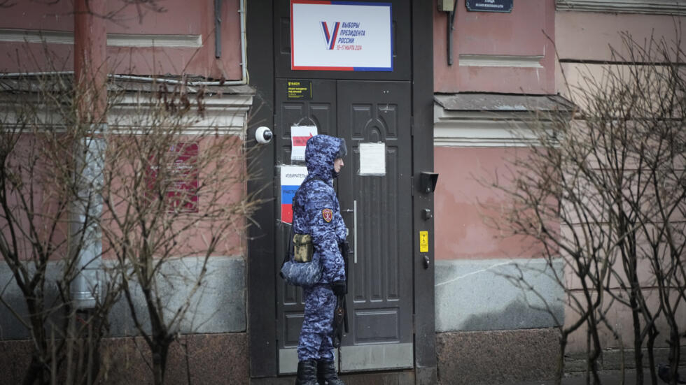 Dernier de jour de vote en Russie, l'opposition à Poutine appelle à une mobilisation massive Dernier de jour de vote en Russie, l'opposition à Poutine appelle à une mobilisation massive