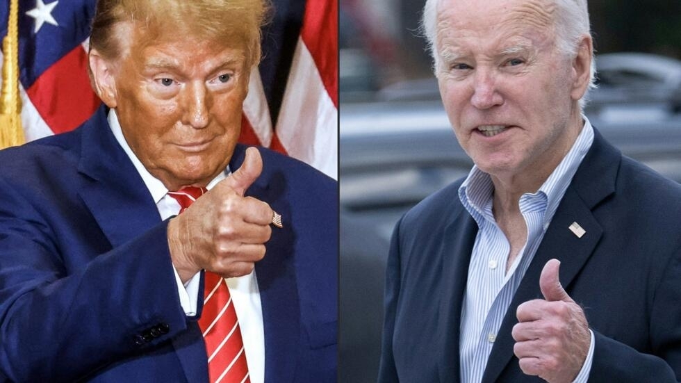 Présidentielle américaine : après une double remontada, le face-à-face Biden-Trump commence