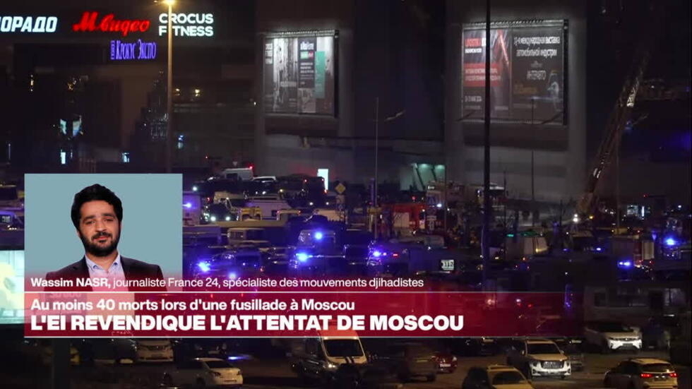 Russie : ce que l’on sait de l’attaque meurtrière dans une salle de concert de Moscou