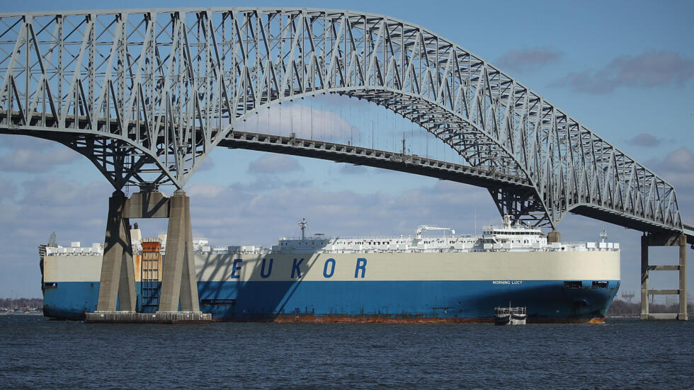 États-Unis : un pont de Baltimore s'effondre après avoir été percuté par un navire