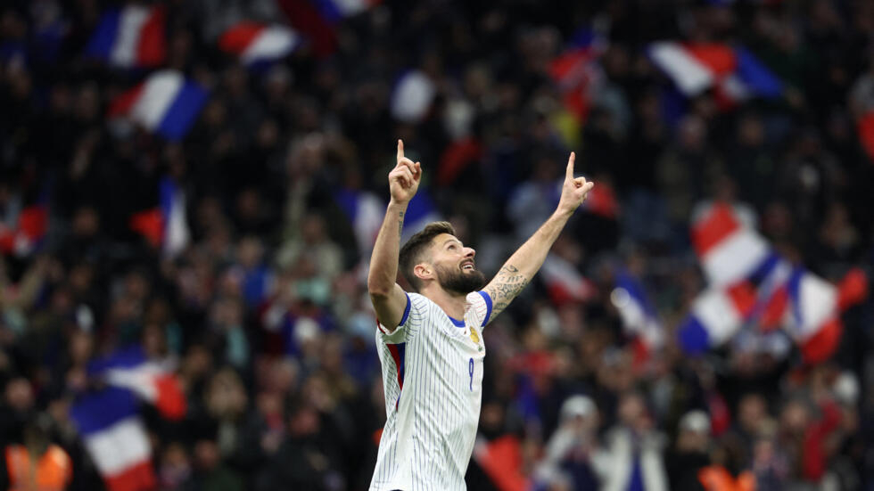 Match amical : l'équipe de France corrige le tir contre le Chili à Marseille