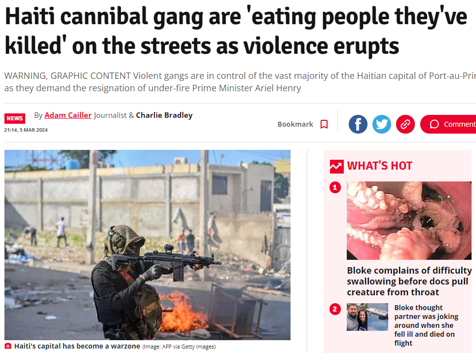 Enquête : le vrai du faux autour des rumeurs de cannibalisme en Haïti Enquête : le vrai du faux autour des rumeurs de cannibalisme en Haïti