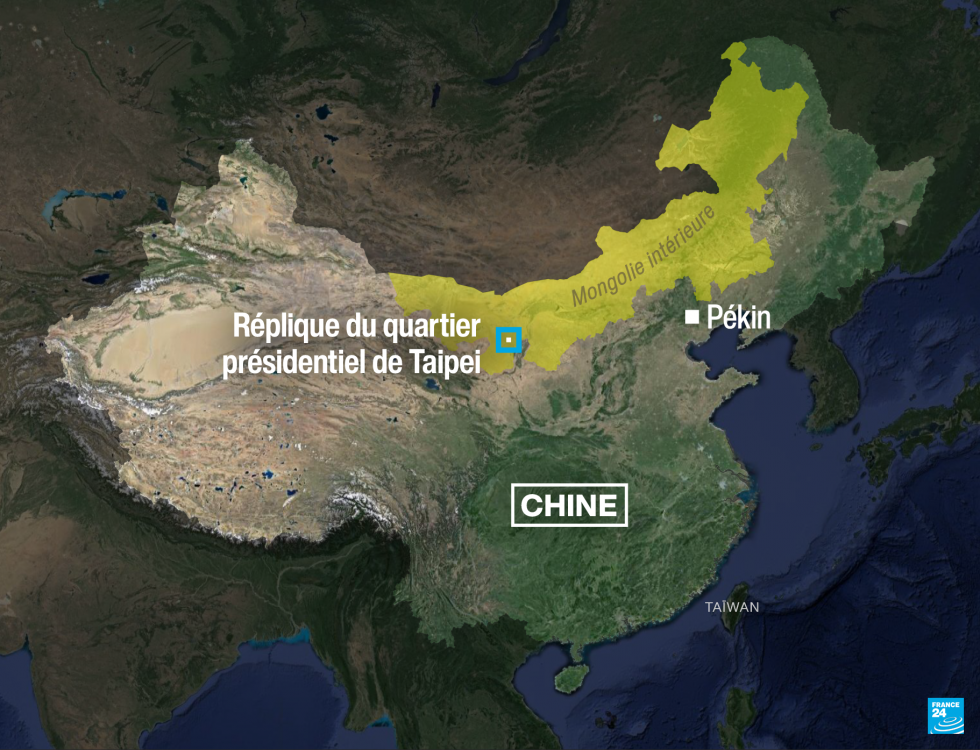 Pourquoi la Chine a recréé un quartier de Taipei en Mongolie-Intérieure