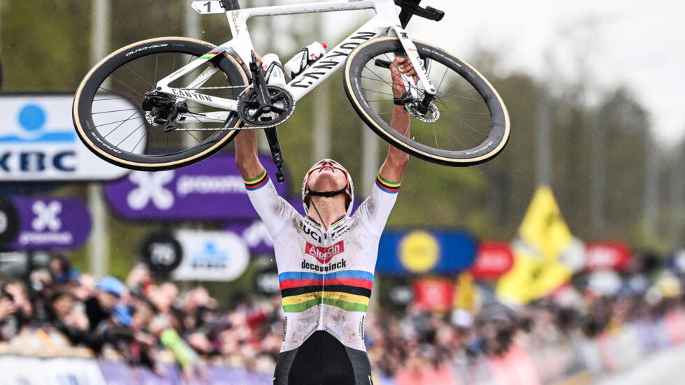 Le Néerlandais Mathieu van der Poel remporte son troisième Tour des Flandres