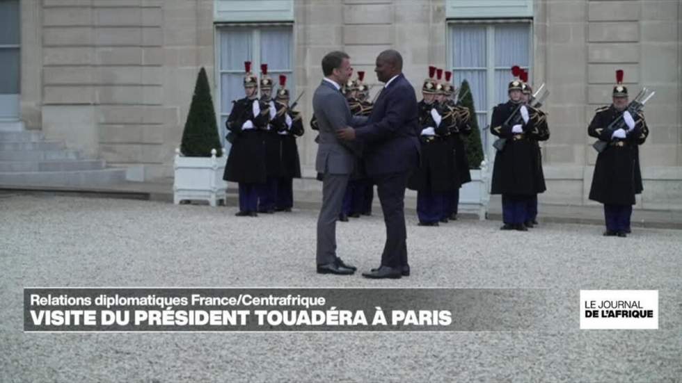 Le président centrafricain Touadéra à Paris pour un nouveau "partenariat constructif" avec la France