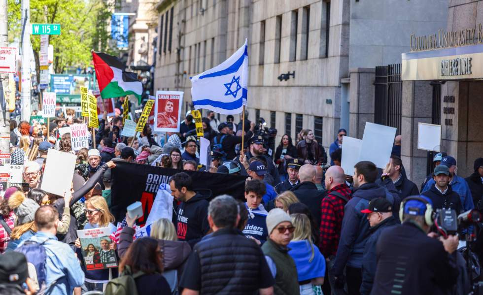 Regain de tensions autour de manifestations pro-palestiniennes sur les campus américains Regain de tensions autour de manifestations pro-palestiniennes sur les campus américains