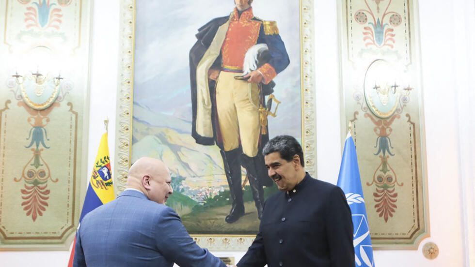 Nicolas Maduro annonce le retour du bureau des droits de l'Homme de l'ONU au Venezuela Nicolas Maduro annonce le retour du bureau des droits de l'Homme de l'ONU au Venezuela