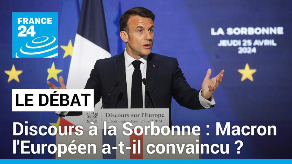 Discours à la Sorbonne : Macron l'Européen a-t-il convaincu ?