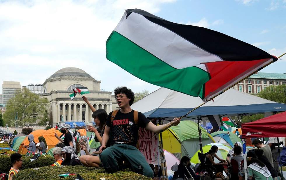 À New York, les manifestants propalestiniens de l'université Columbia délogés par la police