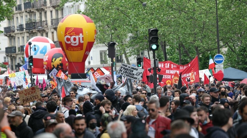 Un 1er-Mai "de tous les combats", un an après l’union sacrée contre les retraites